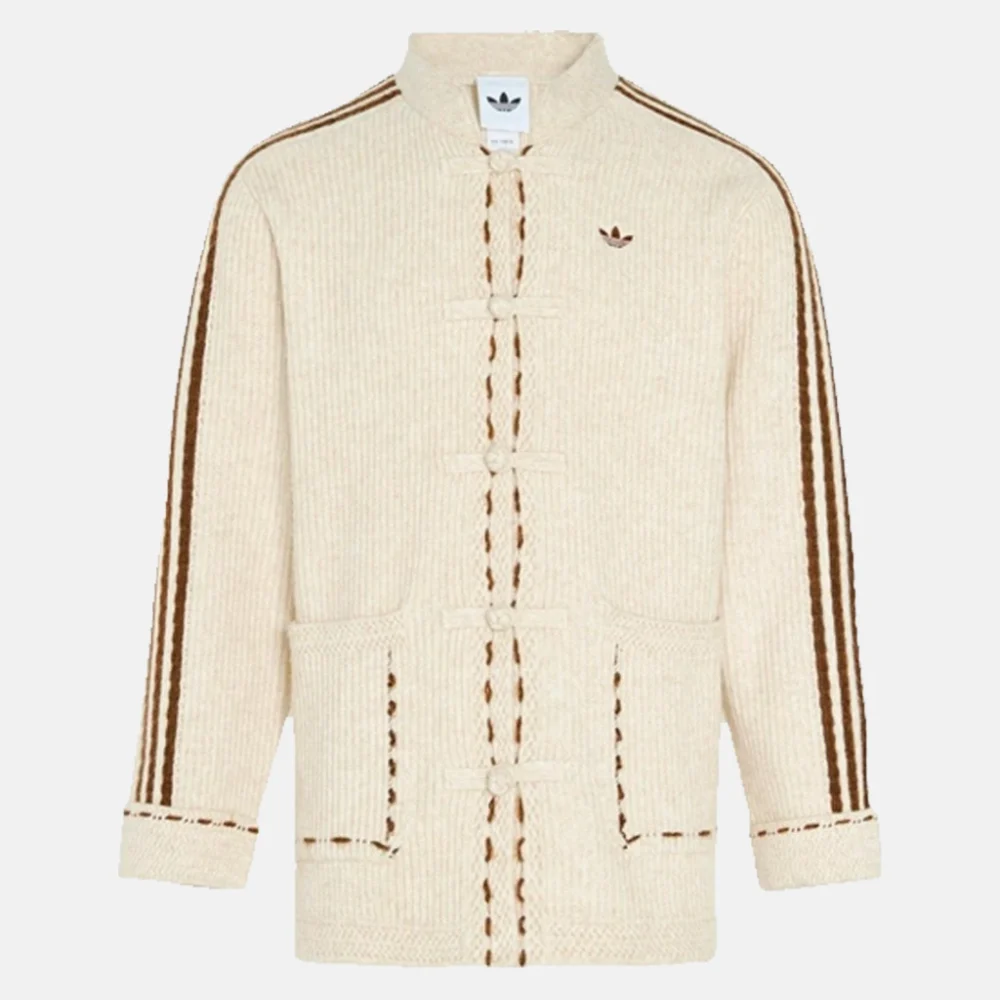 Adidas CNY Beige Knitted Jacket