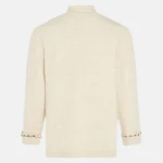 Adidas CNY Beige Knitted Jacket Back
