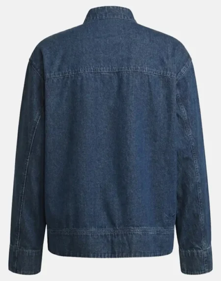 Adidas CNY Blue Denim Jacket Back