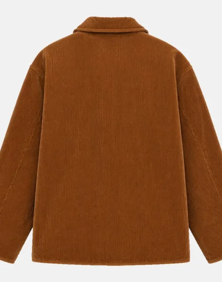 Adidas CNY Brown Corduroy Jacket Back