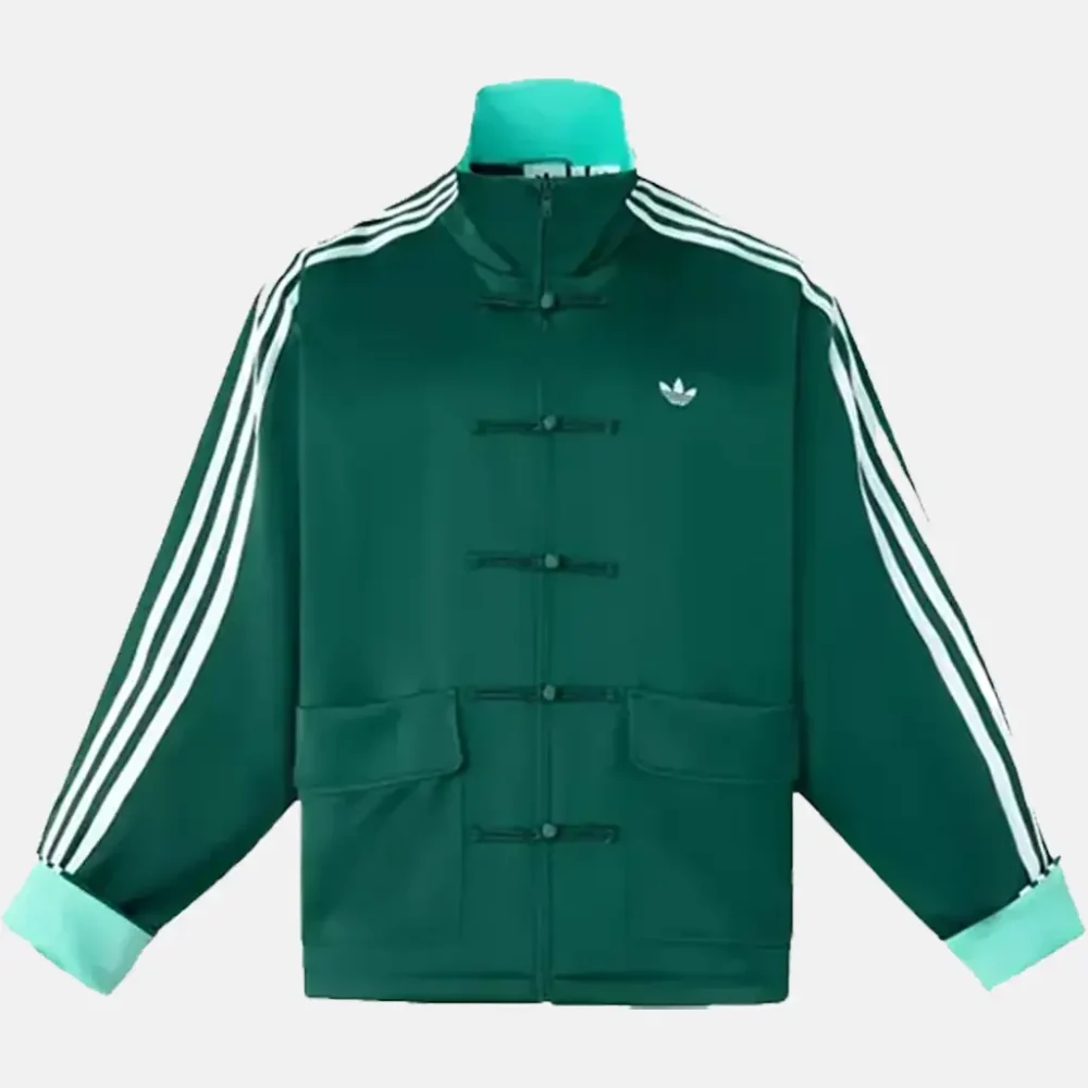 Adidas CNY Green Polyester Jacket