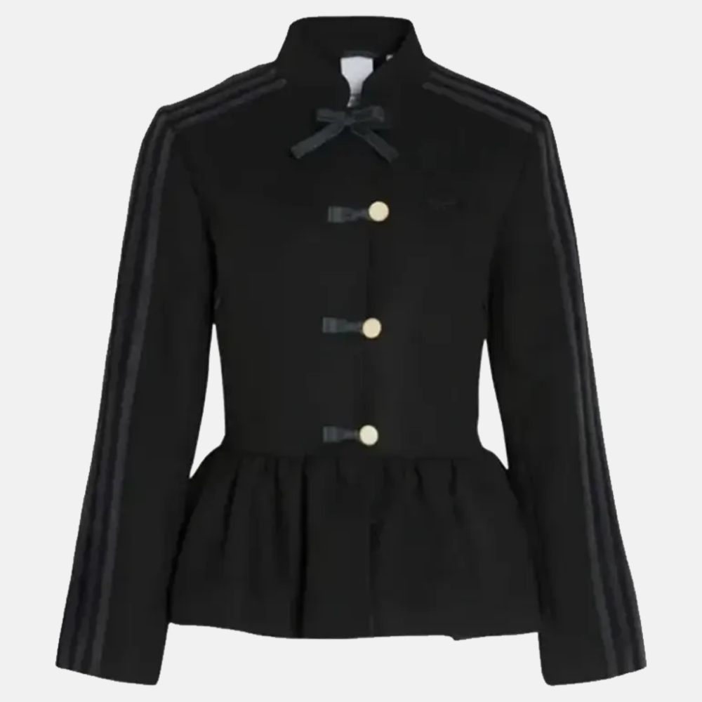 Adidas Chinese New Year Black Peplum Jacket