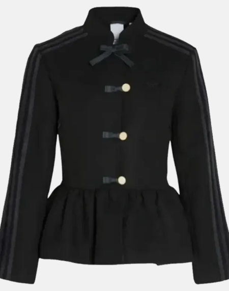 Adidas Chinese New Year Black Peplum Jacket