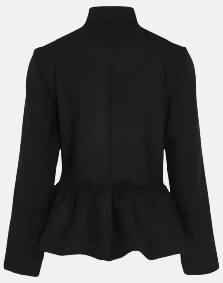 Adidas Chinese New Year Black Peplum Jacket Back