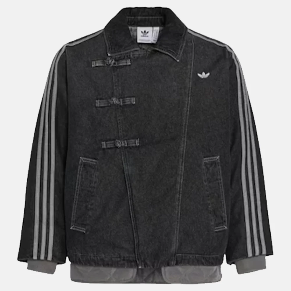Adidas Chinese New Year Black Striped Jacket