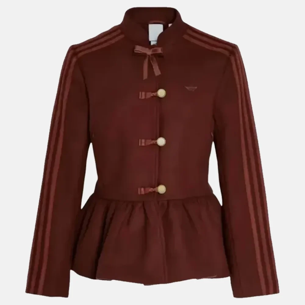Adidas Chinese New Year Brown Peplum Jacket
