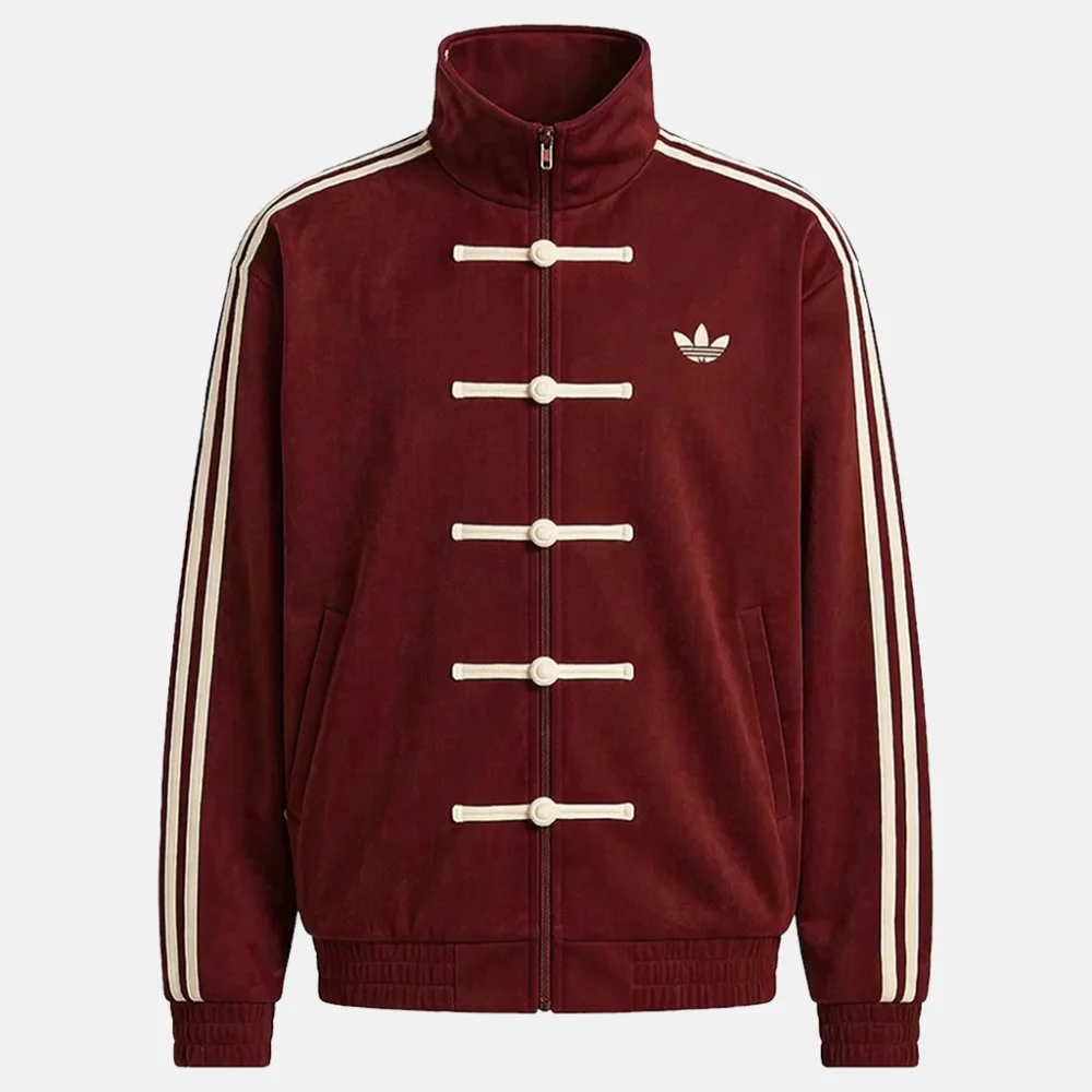 Adidas Chinese New Year Dark Burgundy Jacket