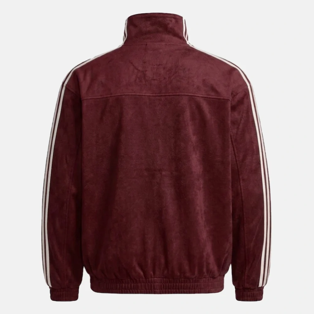 Adidas Chinese New Year Dark Burgundy Jacket Back