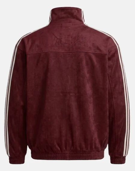 Adidas Chinese New Year Dark Burgundy Jacket Back