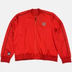 Adidas James Harden Chinese Orange Bomber Jacket