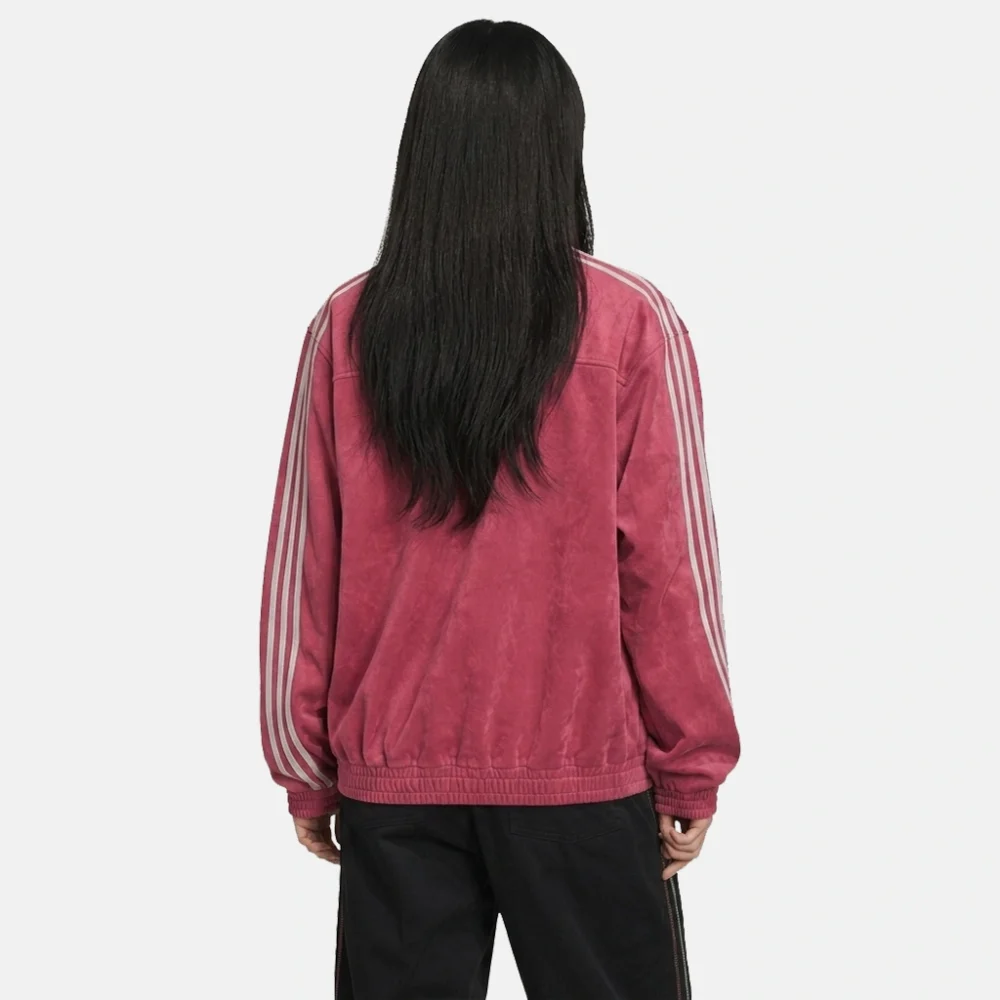 Adidas New Year Jacket Burgundy Back