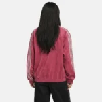 Adidas New Year Jacket Burgundy Back