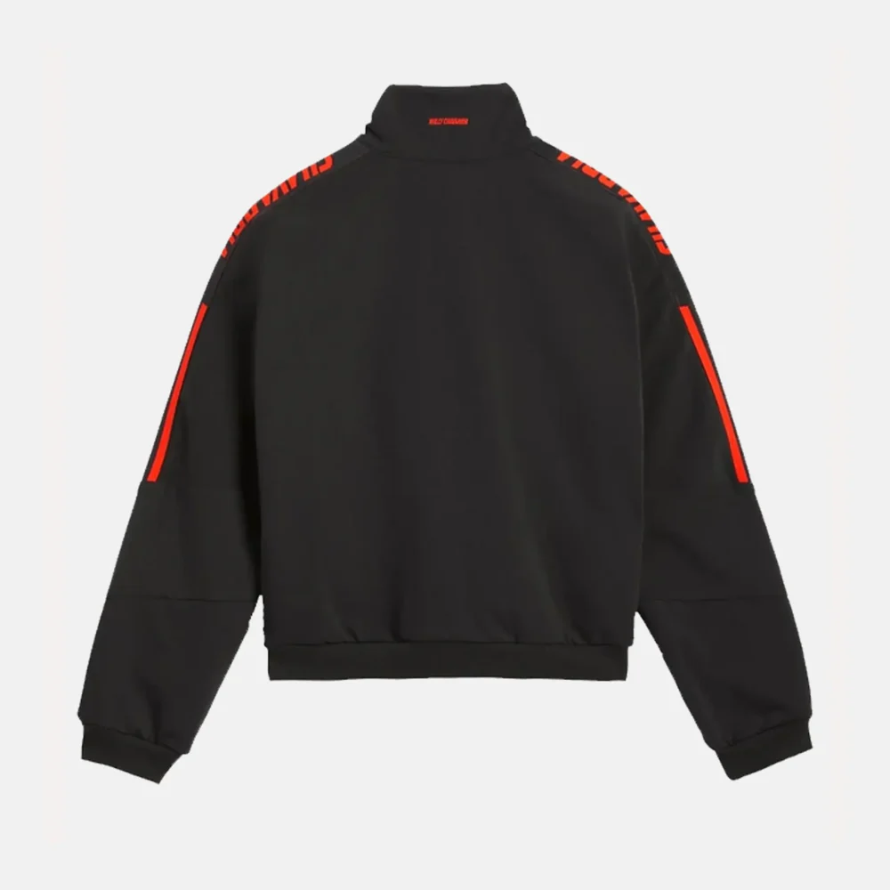 Adidas x Willy Chavarria 2025 Black Track Jacket Back