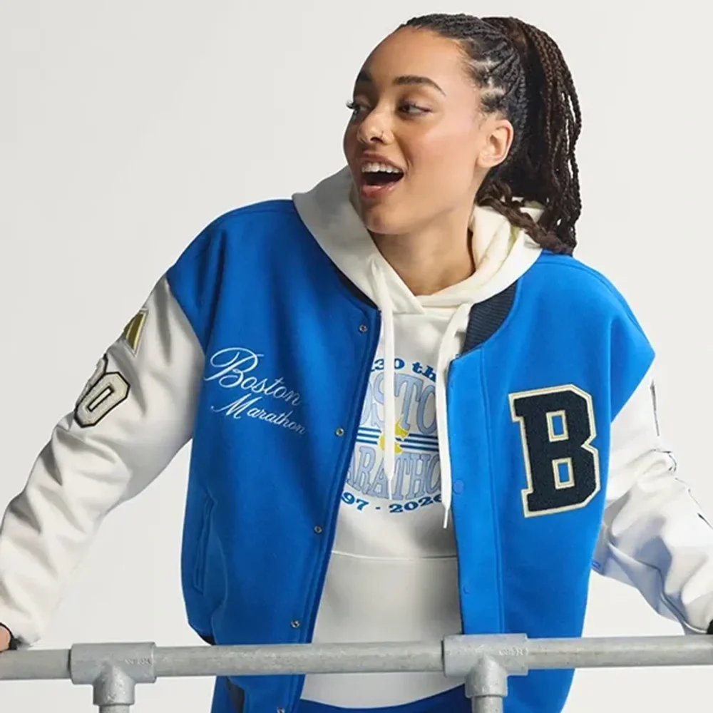 Marathon 26 Adidas Boston Varsity Jacket
