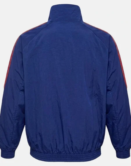 adidas Originals AS Roma Icons Blue Jacket Back