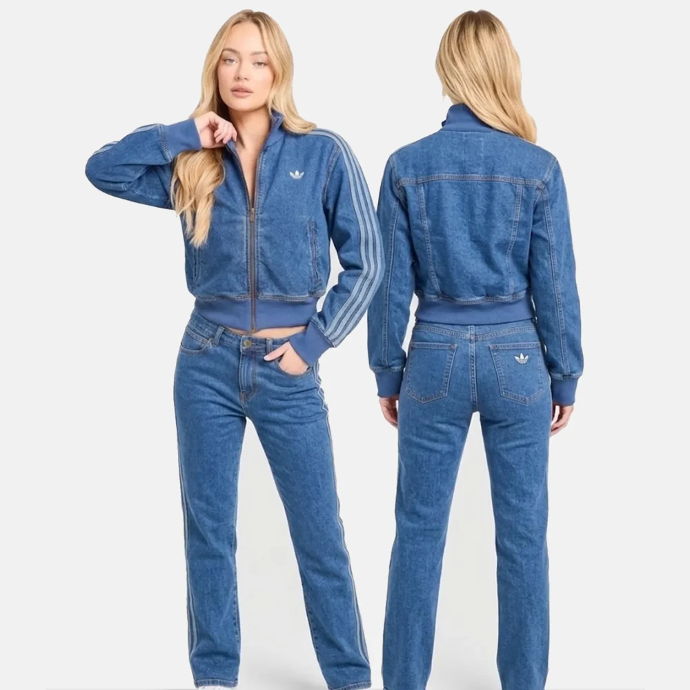 adidas Originals Denim Firebird Jacket