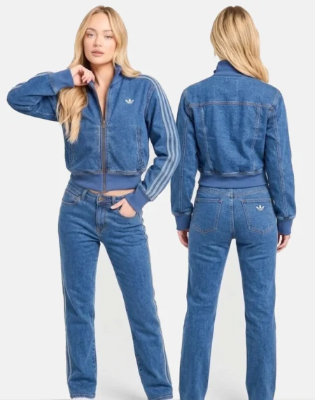 adidas Originals Denim Firebird Jacket