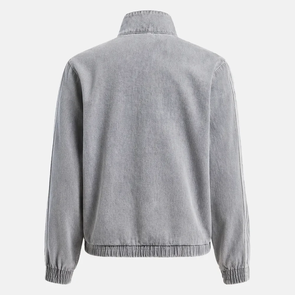 adidas Originals Denim Track Top Junior Back