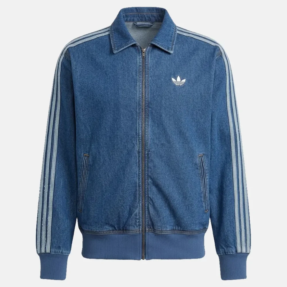 adidas Originals Firebird Blue Denim Track Jacket