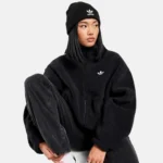 adidas Originals Teddy Full Zip Black Jacket