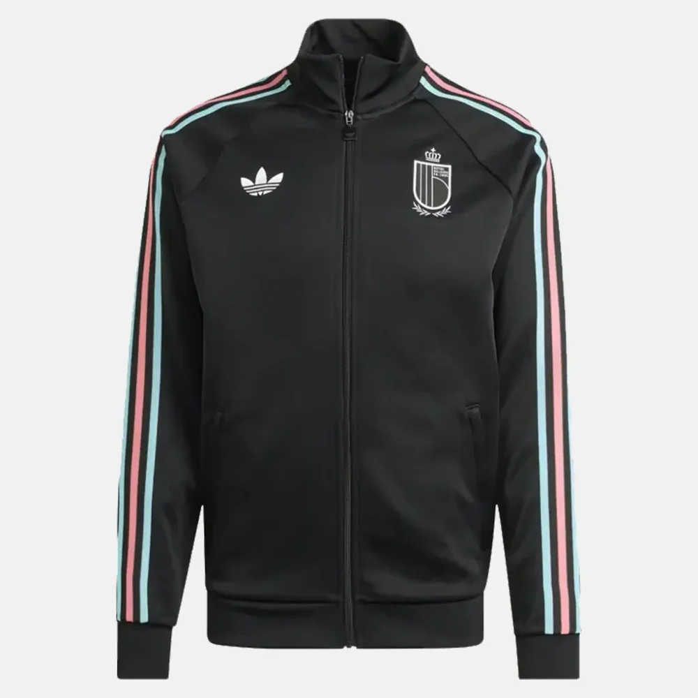FIFA World Cup 26 Adidas Belgium Black Jacket