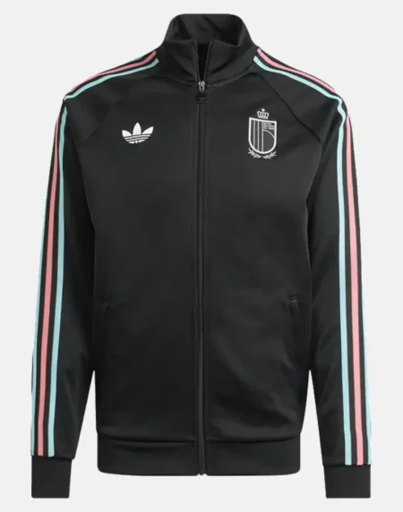 FIFA World Cup 26 Adidas Belgium Black Jacket