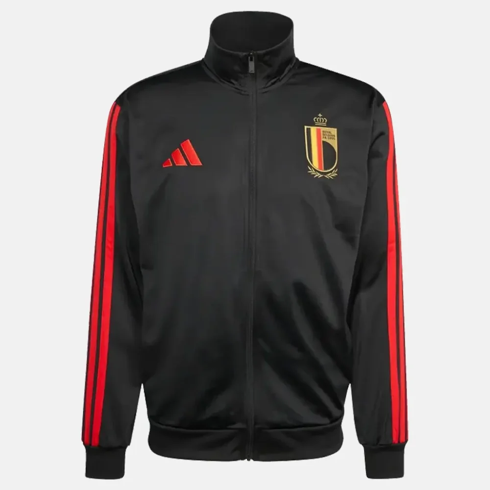 FIFA World Cup 26 Adidas Belgium Black Track Jacket
