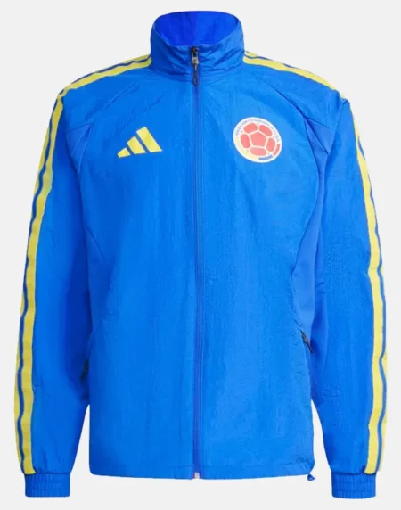 FIFA World Cup 26 Adidas Blue Colombia Jacket