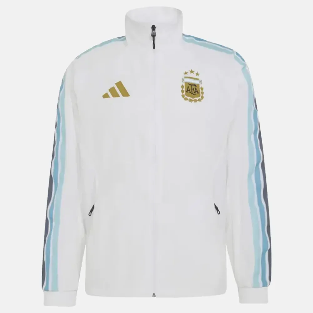 FIFA World Cup 26 Adidas White Argentina Jacket