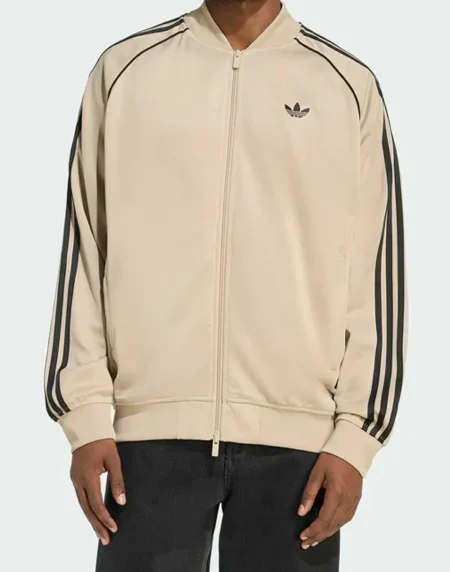 Adidas Adicolor Classics SST Beige Front Jacket