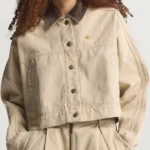 Adidas Canvas Beige Jacket