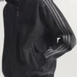 Adidas Classic Black Denim Jacket