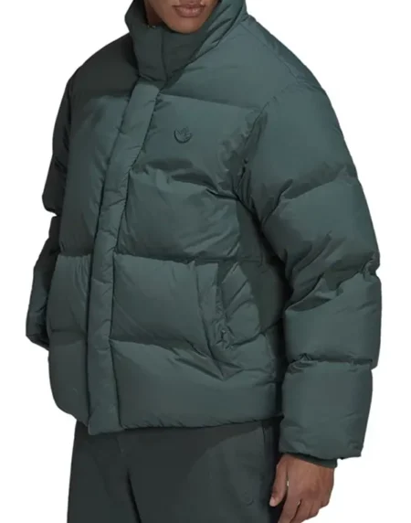 Adidas Down Storm Puffer Front Jacket