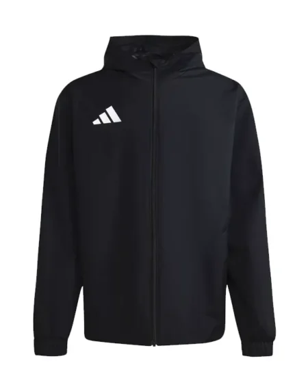Adidas Entrada 26 Black Hooded Jacket