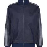 Adidas Firebird Adicolor Denim Zipper Track Top