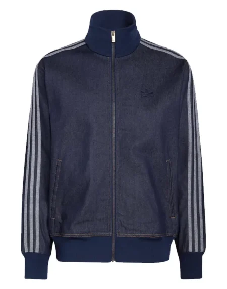 Adidas Firebird Adicolor Denim Zipper Track Top