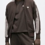 Adidas Firebird Coffee Brown Style Jacket