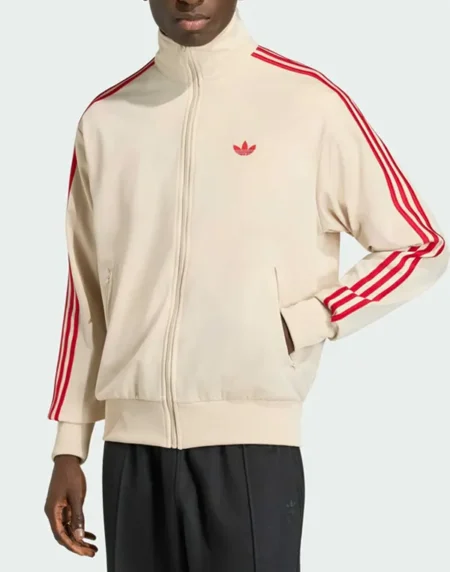 Adidas Firebird Cream Front Jacket