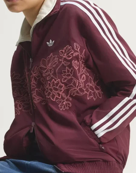 Adidas Firebird Floral Front Track Top