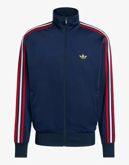 Adidas Firebird Indigo Stripe Jacket