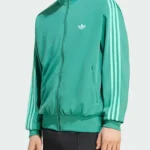 Adidas Firebird Mint Green Front Jacket