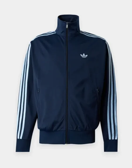 Adidas Firebird Navy Blue Stripe Jacket