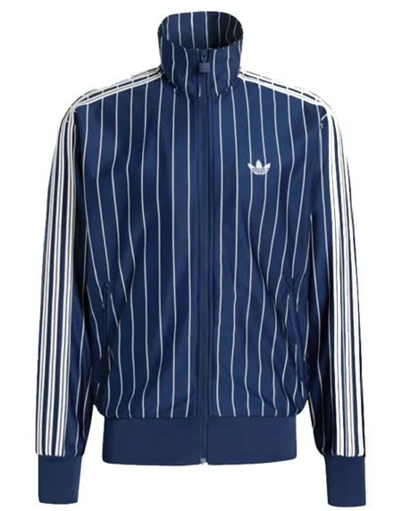 Adidas Firebird Pinstripes Blue Track Jacket
