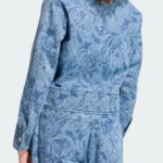 Adidas Liberty London Firebird Denim Back Jacket