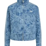 Adidas Liberty London Firebird Denim Zipper Jacket