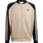 Adidas Loose Mesh Beige Track Top