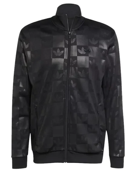 Adidas Monogram All Over Black Jacket