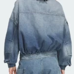 Adidas Originals Oversized Blue Denim Jacket