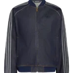 Adidas SST Adicolor Denim Front Track Jacket