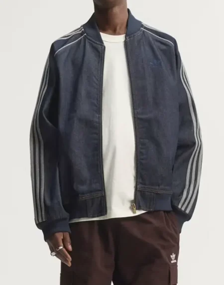 Adidas SST Adicolor Denim Track Jacket